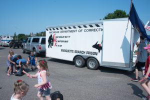 The Marquette Branch Prison gave out freeze pops.