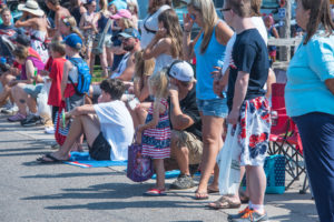 There were so many families out in Ishpeming for the Parade today.