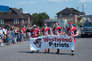 Westwood High School really brought everyone out.