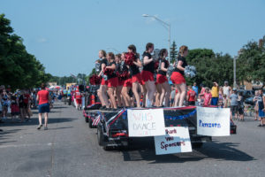 The Dance team had some great routines.