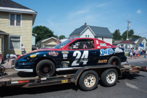 The 103-FXD race car made an appearance.
