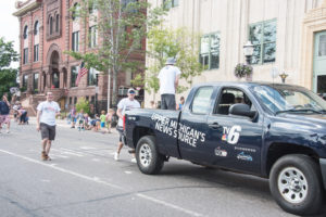 TV6's Upper Peninsula News Source truck.