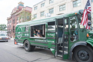Follow the Burger Bus on Facebook to find out where they'll be.