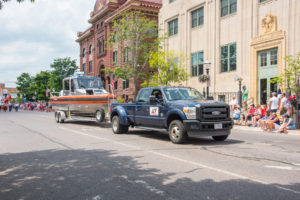 The United States Coast Guard was there too!