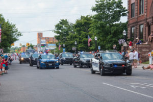 The Marquette 4th of July Parade on Washington Street.