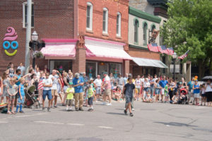 There was a strong turn out on Washington today.
