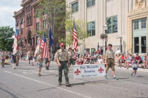 The Pere Marquette Scouting Group.
