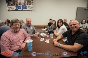 Frei Chevrolet owner Jim Grundstrom joined the table.