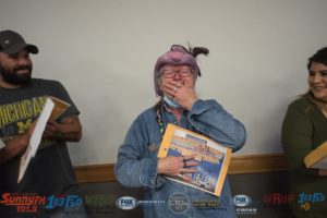 Elizabeth was so happy to win the two-year lease.