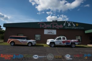 The Sunny Flex and our grand prize outside of River Rock Lanes.