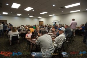 We had almost a full house tonight.
