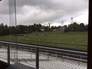 The clouds roll in, the temperature drops, but the game is just heating up.