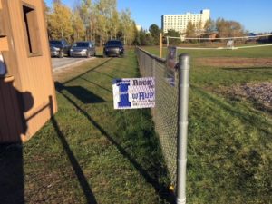 You know we're here if you see this sign.
