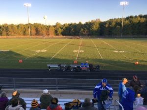 A gorgeous golden light cloaks the field.