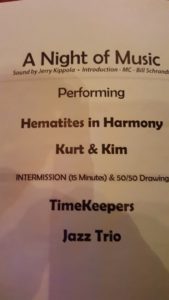 Thanks to everyone who came out to perform on Saturday.