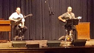 Kurt and Kim were really jammin' out.