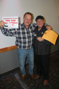 Giveaway winner James Maki and Todd Noordyk