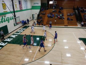 The Ishpeming Hematites defeated the Manistique Emeralds in Manistique, Michigan on Friday, January 4th by a score of 69-44.