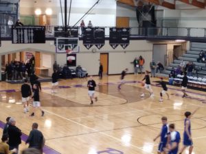 The Ishpeming Hematites fall to the Gladstone Braves 64-39 in Gladstone, Michigan on Tuesday, January 22nd, 2019.