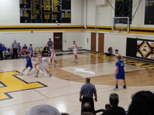 The Ishpeming Hematites fall to the Iron Mountain Mountaineers 69-51 on Tuesday, February 19th from Iron Mountain, Michigan on 98.3 WRUP