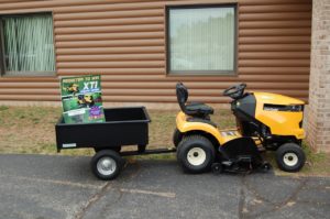 The Cub Cadet Mower & Hauler from Bergdahl's.