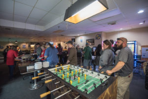 The room was filled for our big giveaway!