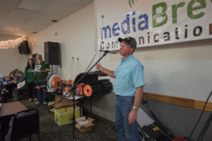 Mike from Four Seasons Small Engine talking about the Perfect Yard Giveaway