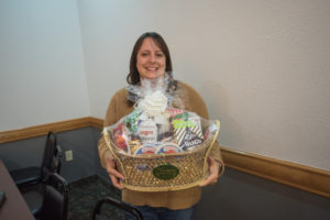 Angela Lindstrom is our winner of the Econo Foods basket!