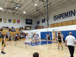 Gwinn Moving the Ball in the Post