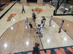 Ishpeming Setting Up an Inbounds Play