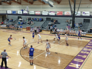 Gladston Braves against the Ishpeming Hematites